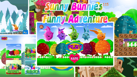 Sunny Bunnies Funny Adventure截图
