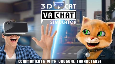 VR聊天3D猫模拟器截图4
