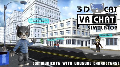 VR聊天3D猫模拟器截图2