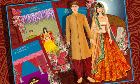 印度婚礼女郎 - 安排婚姻女孩和男孩截图2