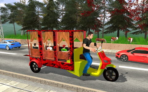 Offroad Crazy Rickshaw Driver截圖4