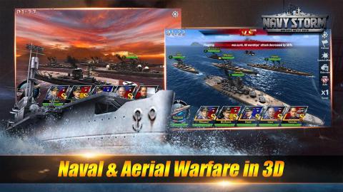 Navy Storm: Warships Battle截图1