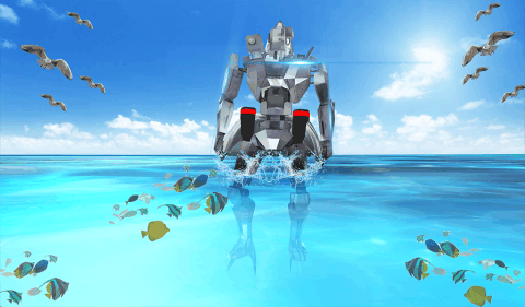 真实 机器人 鲨鱼 模拟器截图3