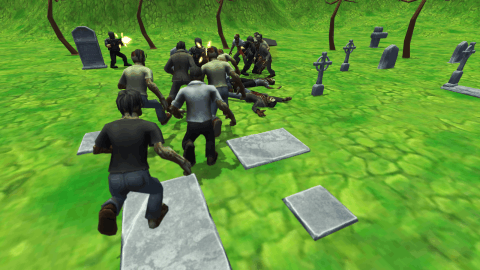 Zombies vs Humans - Epic Battle Simulator截图