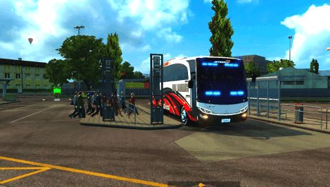 Mobile Bus Simulator 2018截图1