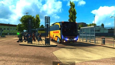 Mobile Bus Simulator 2018截图