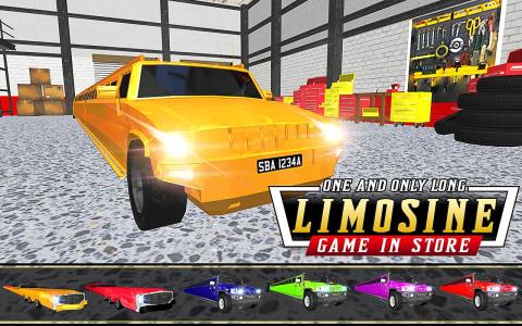 Luxury Limo Taxi Driver City : Limousine Driving截图4