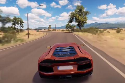Lamborghini Car Game截图2