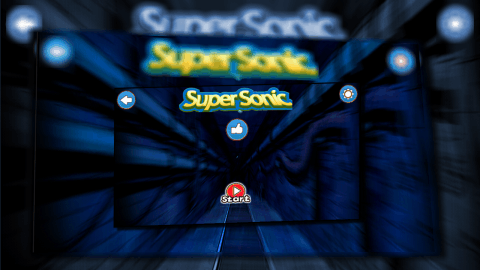 Supe Sonic Temple Blue World Runner adventure jung截圖