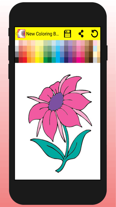 Coloring Book Flowers New 2018截图3