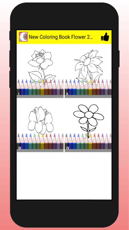 Coloring Book Flowers New 2018截图1