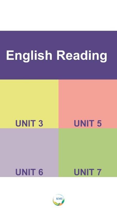 KMU English Reading截图