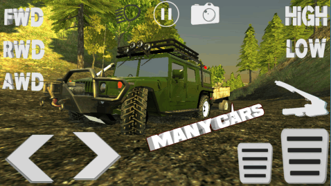 REAL SUV 4x4 : OFF-ROAD SIMULATOR截圖3