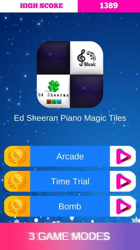 Ed Sheeran Piano Magic Tiles截图1