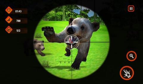 森林 动物 狙击兵 狩猎 3D截图2