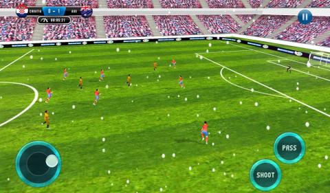 足球 世界 杯子 足球 3D截图1