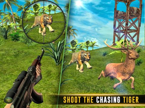 野生动物野生动物园猎手射击游戏截图4