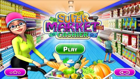 Virtual Supermarket Cashier: Cash Register Manager截图1