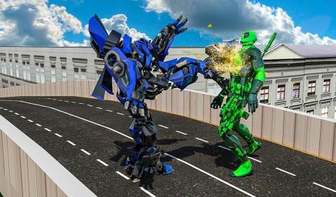 蝎子英雄：警察机器人大战截图1