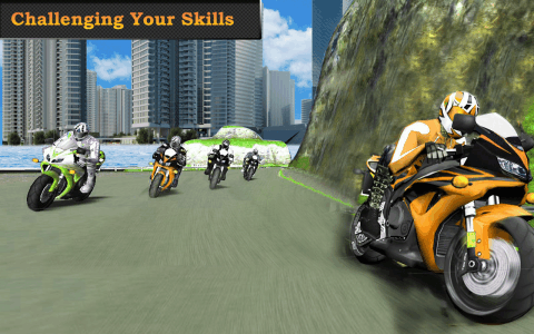 摩托车 高速公路 赛跑 3D截图3