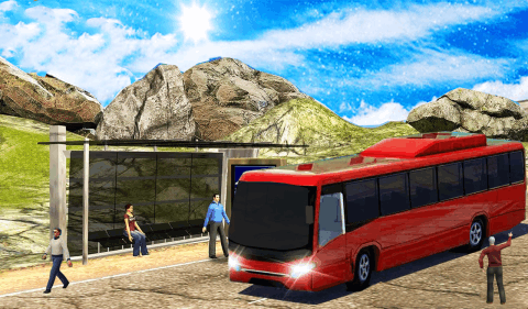 Offroad Bus Simulator Hill Station截图