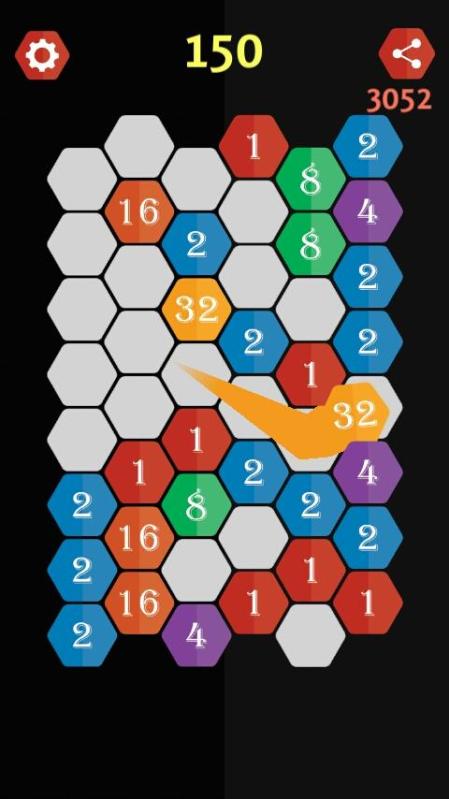 Connect Cells - Hexa Puzzle截图1