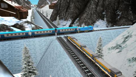 Euro Train Simulator 3D截图4