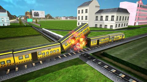 Euro Train Simulator 3D截图1