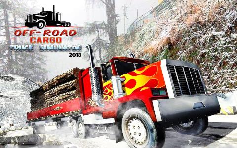 越野 货物 卡车 模拟器 2018截图3