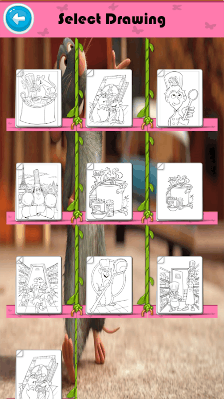 the ratatouille coloringbook截图4