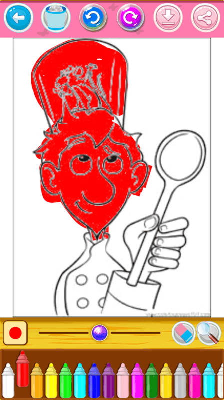 the ratatouille coloringbook截图3