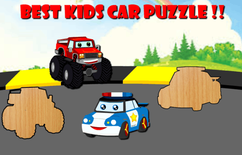 Cars Cartoon Puzzle截图2