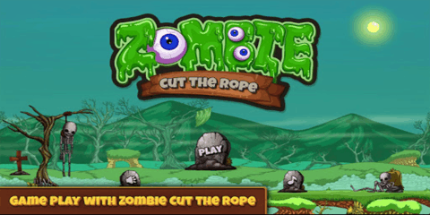 Cut Rope Zombies - Shoot The Rope截图