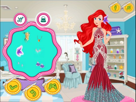 Ariel Mermaid Dress Design截圖4