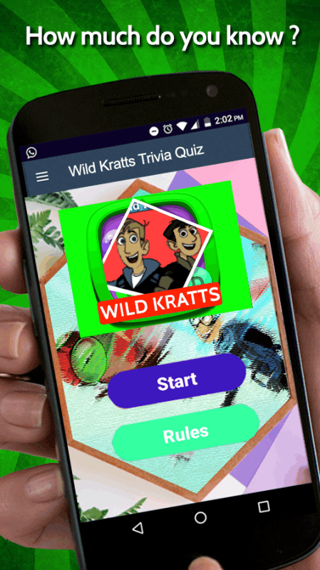 Wild Kratts Trivia Quiz截图