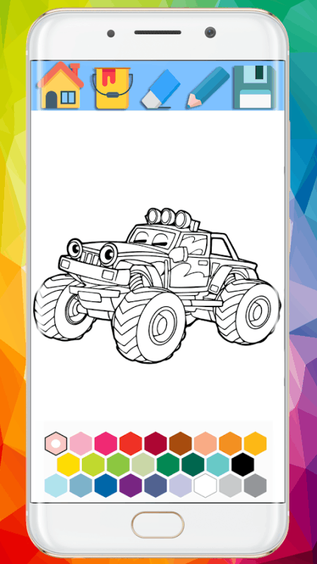 Cars coloring Mandala 2018截图