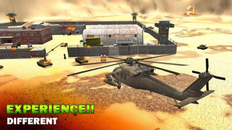 隐形直升机战斗机3D截图4