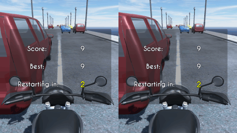 VR Motorcycle Ride截图2