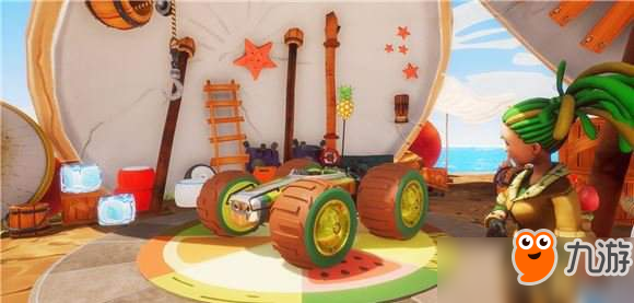 《全明星水果賽車》將于7月登陸三大主機(jī)平臺(tái)截圖