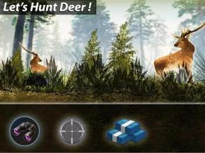 鹿狩猎狙击手动物射击3d截图2