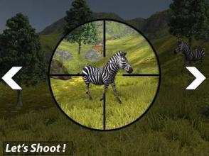 鹿狩猎狙击手动物射击3d截图1