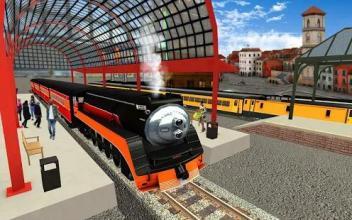 3D 市 火车 司机 模拟器 2018截图1