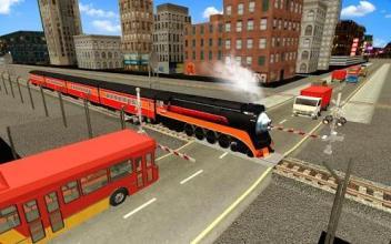 3D 市 火车 司机 模拟器 2018截图