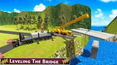 桥梁建设：河道桥梁建设者3D截图