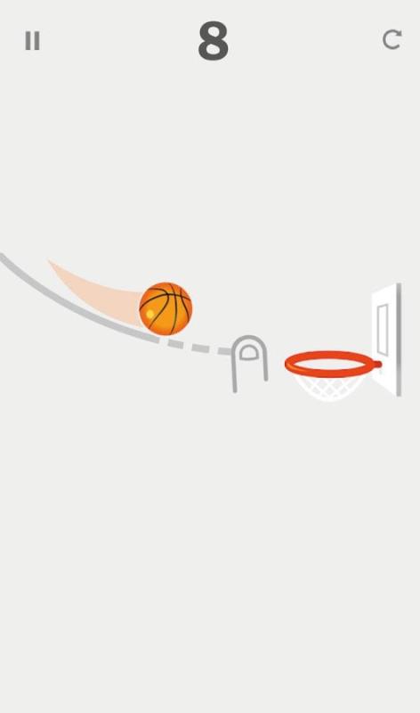Dunk Line : drawing basketball截图2