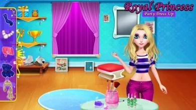 Royal Princess Party Dress up Games for Girls截图3