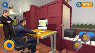 Virtual City Police Airport Manager Family Games截图2