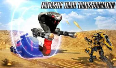 Dragon Snake Transforming Robot Train : Snake Game截图1