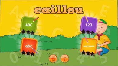 Caillou learning截圖2