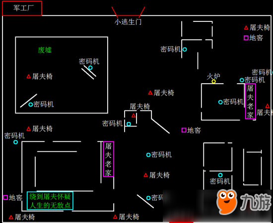 第五人格怎么快速辨別方位 第五人格地圖方位辨別技巧